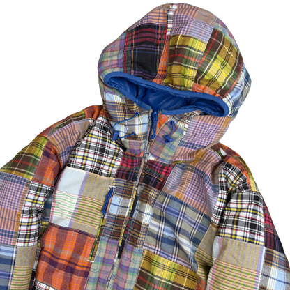 Supreme Madras Reversible Down Puffer Jacket (M) | Medium, Multicolor