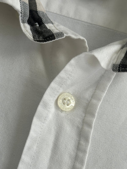 Burberry London Pure Cotton Sleeveless Shirt - S