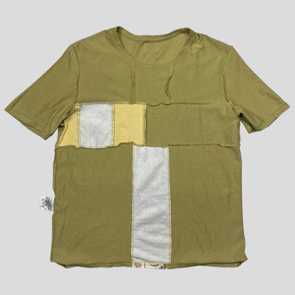 Hai Sporting by Issey Miyake 90’s Reconstructed Patchwork T-shirt - S