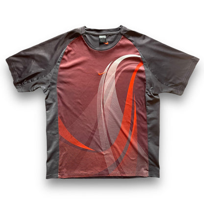 Nike Graphic T-Shirt Brown/Orange (L) | Default Title, Brown