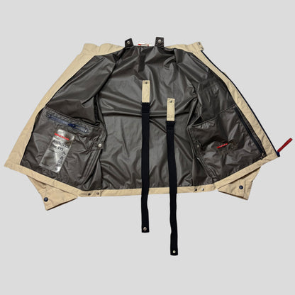 Prada Sport AW00 Goretex Backpack Strap Packable Bag Jacket - M/L | O/S, Red