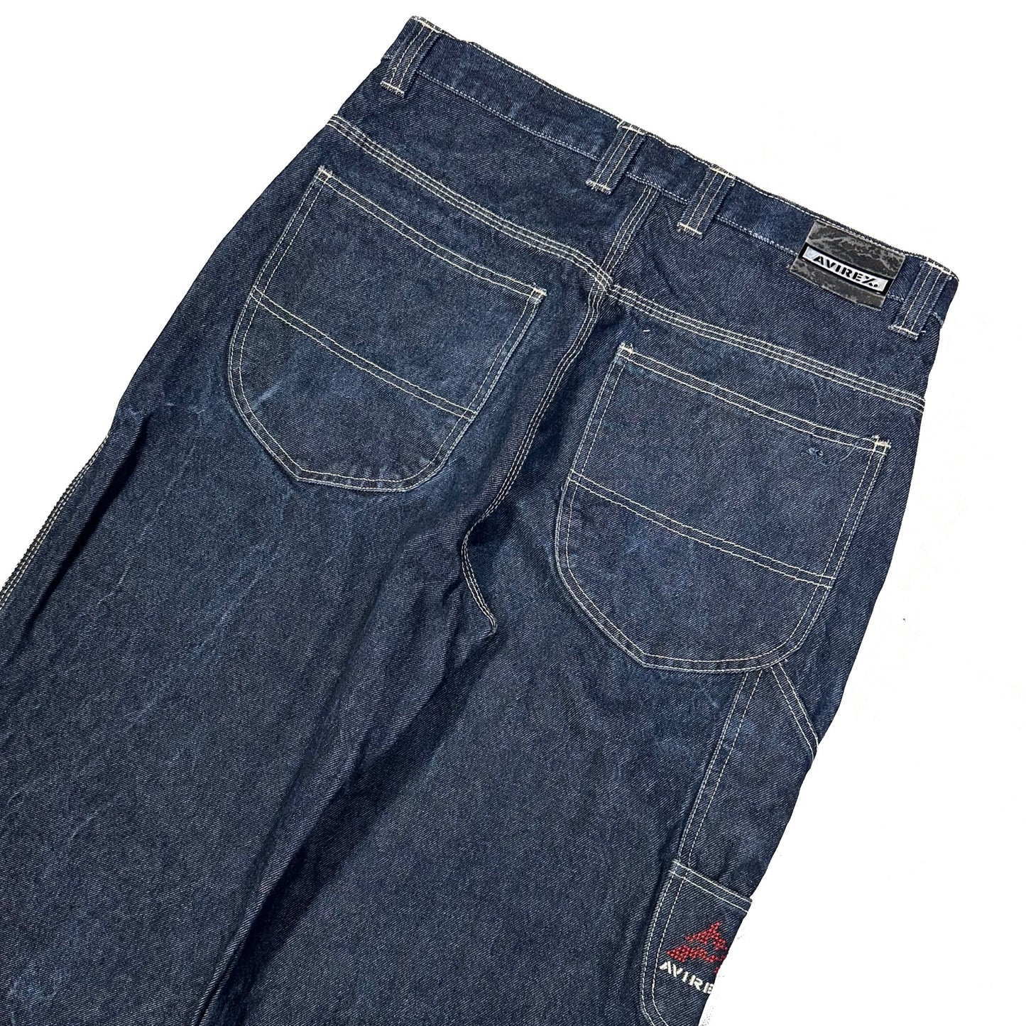 Avirex Jeans In Navy ( W32 )