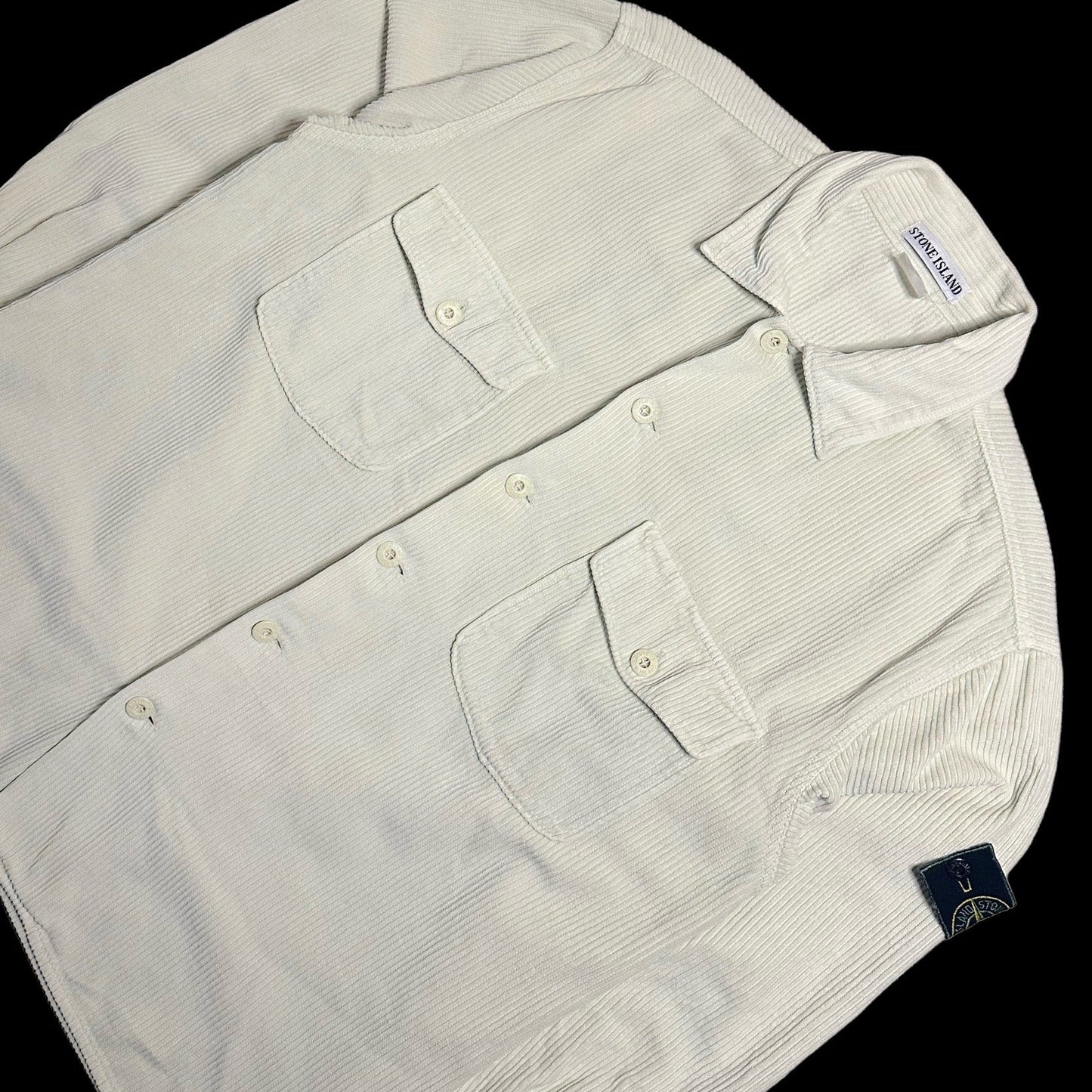 Stone Island Jumbo Corduroy Button Up Shirt from A/W 1994