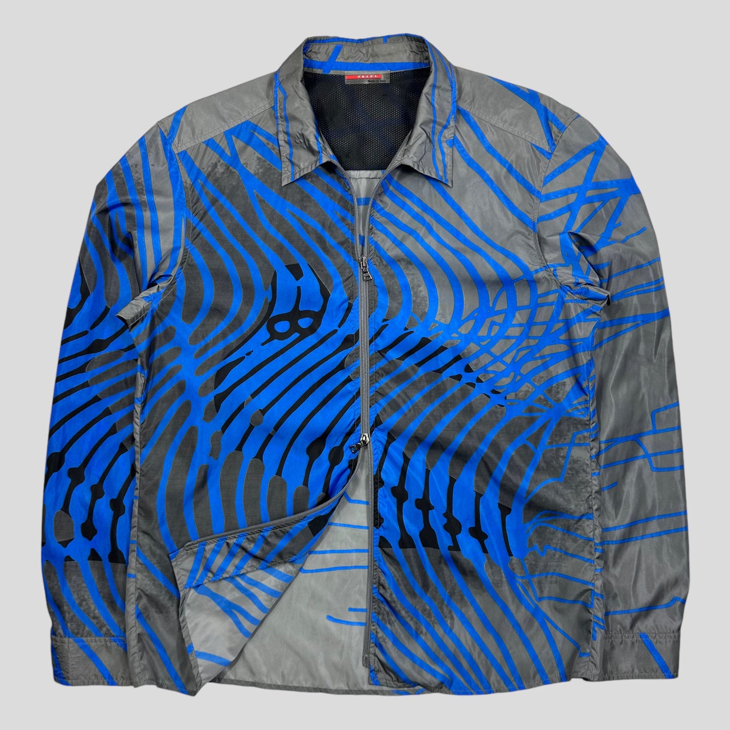 Prada Sport 00’s Vibrations Print Nylon Ventilated Jacket - M/L | Default Title, Multicoloured