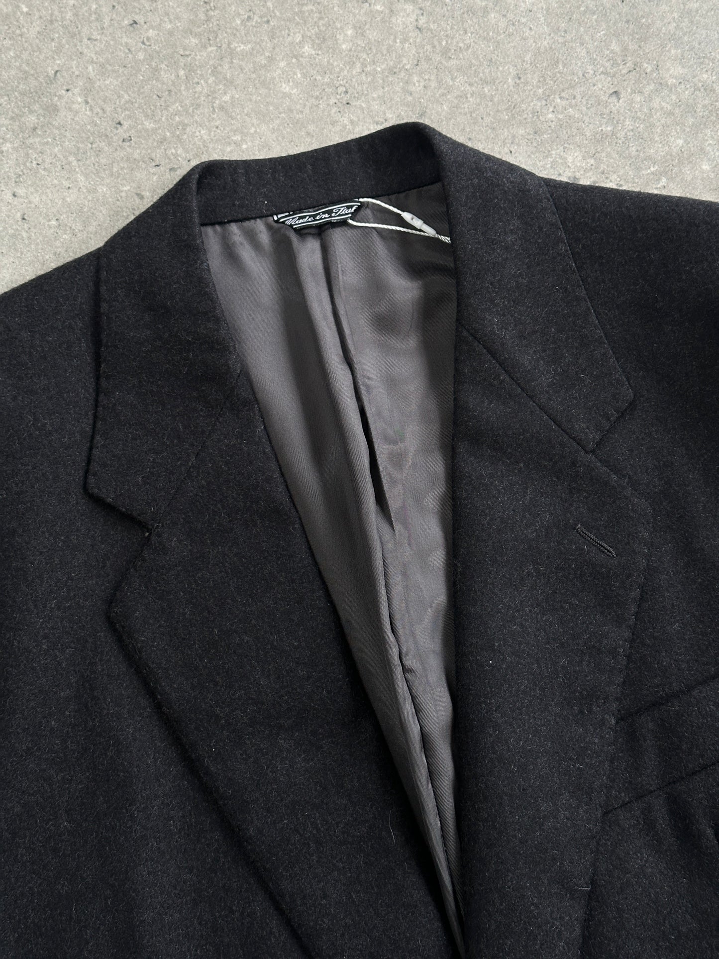 Cerruti Italian Brushed Wool Single Breasted Blazer - 40R/L