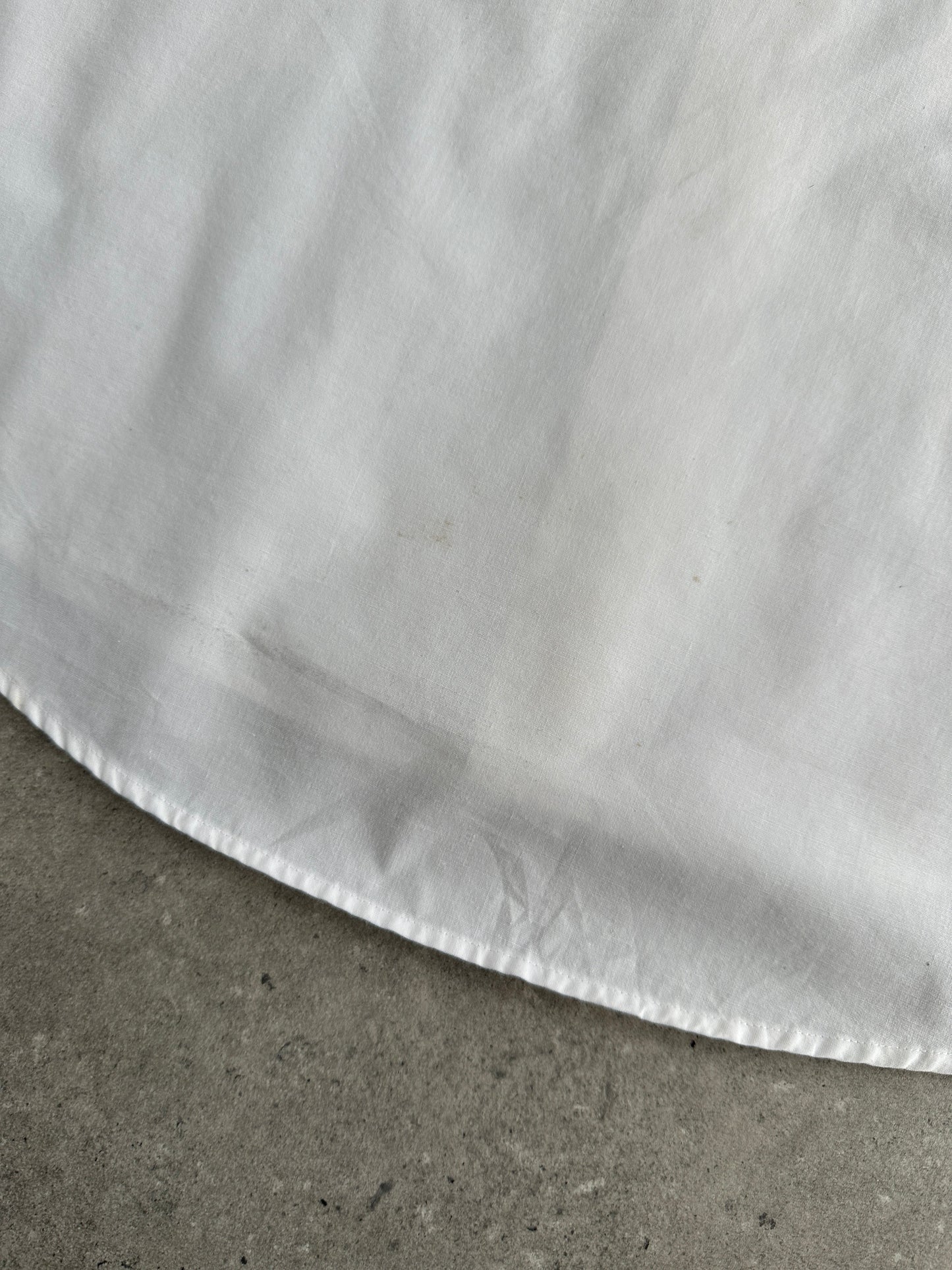 Yves Saint Laurent 90s Cotton Logo Shirt - XL