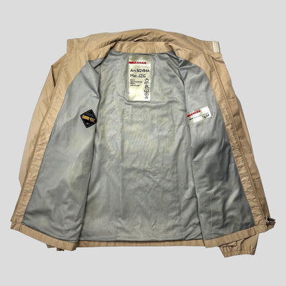 Prada Sport 00’s Goretex Stash Pocket Harrington Jacket - IT54 (L/XL) | XL, Beige