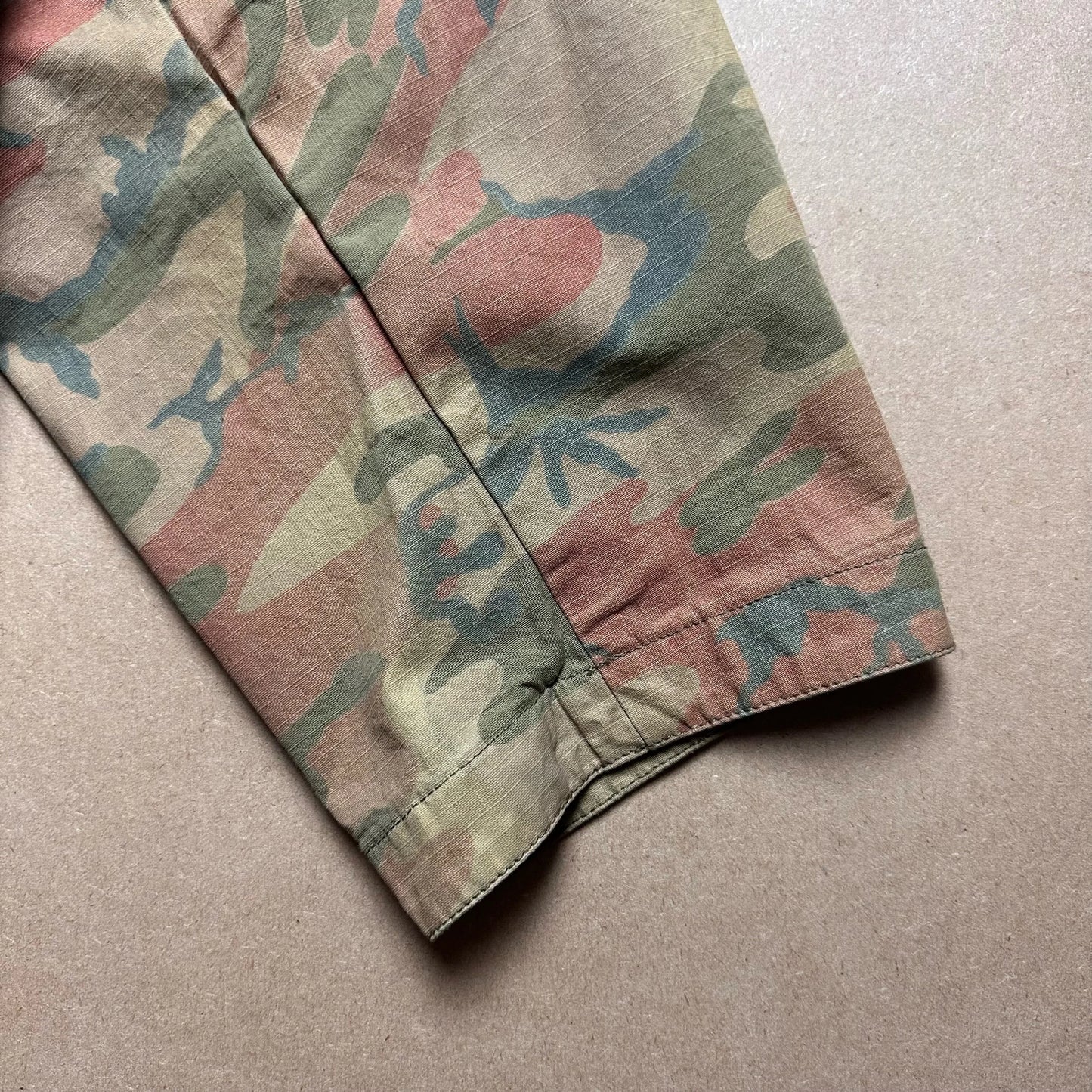 S/S 1990 Tiger Orange Ice Camouflage Jacket Bomber Jacket