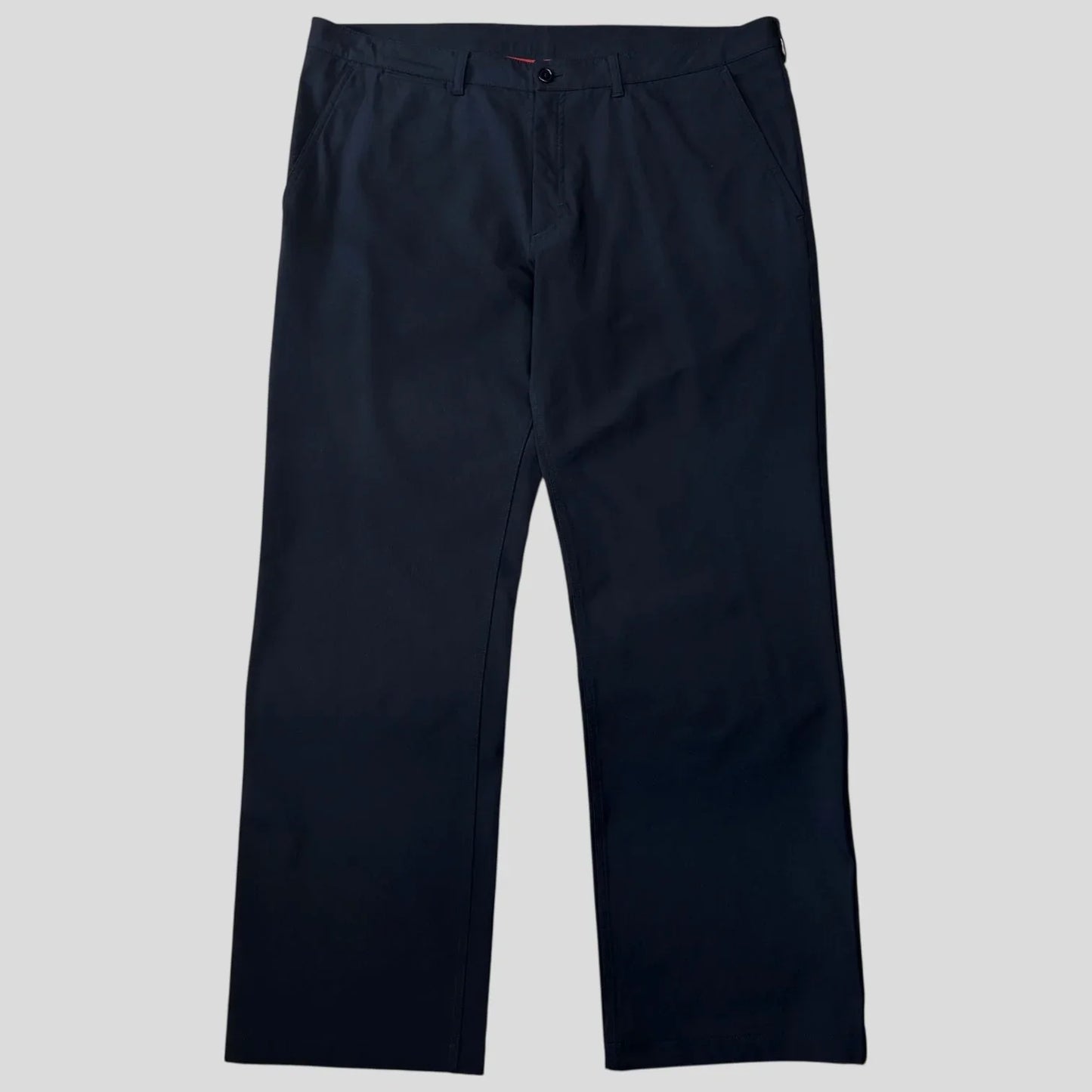 Prada Sport 00’s Nylon Baggy Navy Trousers - IT56