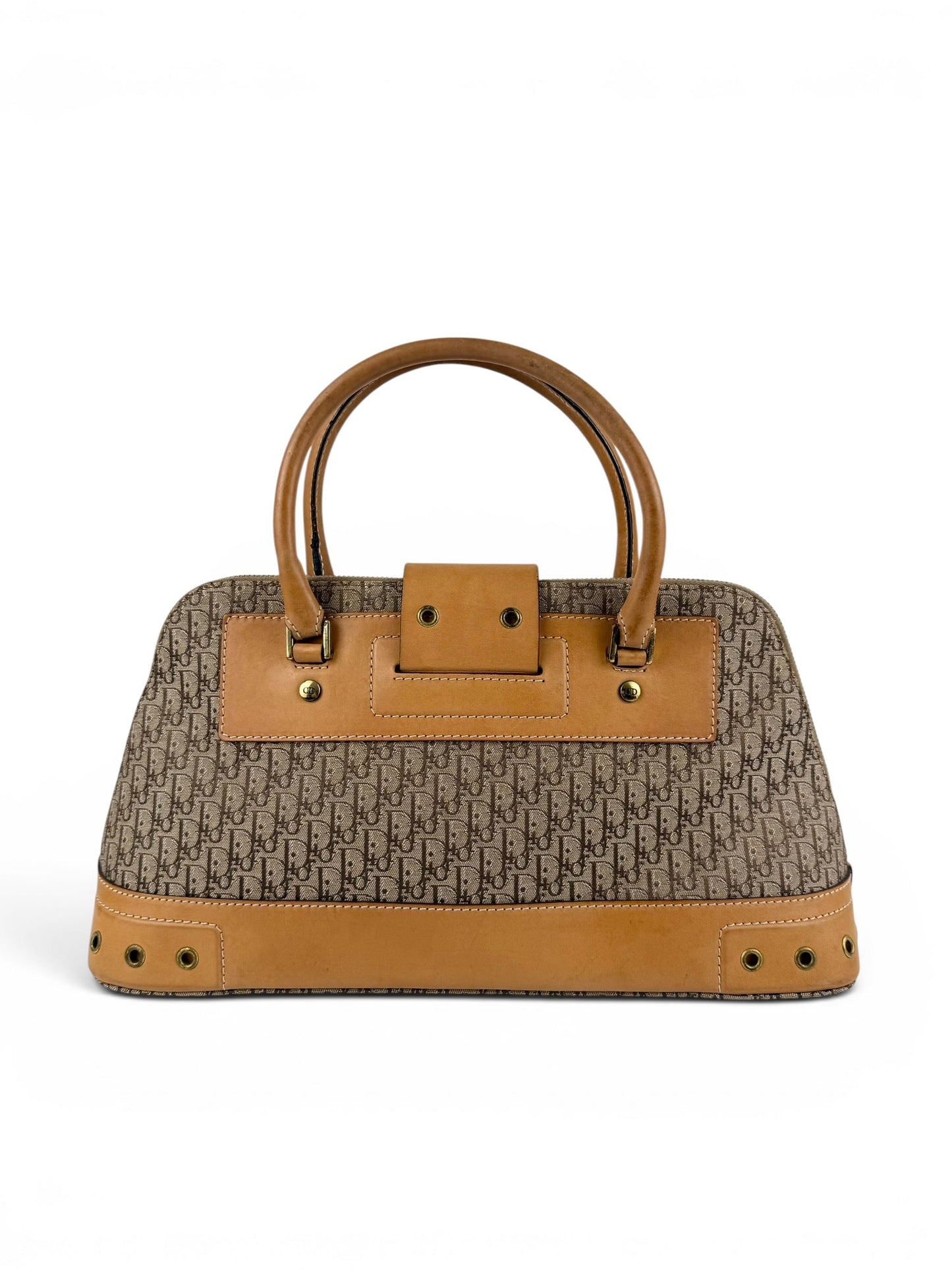 Vintage 2002 Christian Dior Diorissimo Street Chic Handbag | O/S, Brown