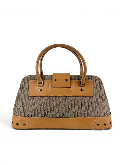Vintage 2002 Christian Dior Diorissimo Street Chic Handbag | O/S, Brown