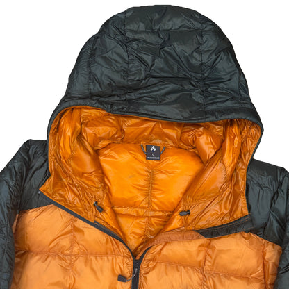 Montbell Superior Down Parka Puffer Jacket In Orange (XL) | XL, Orange
