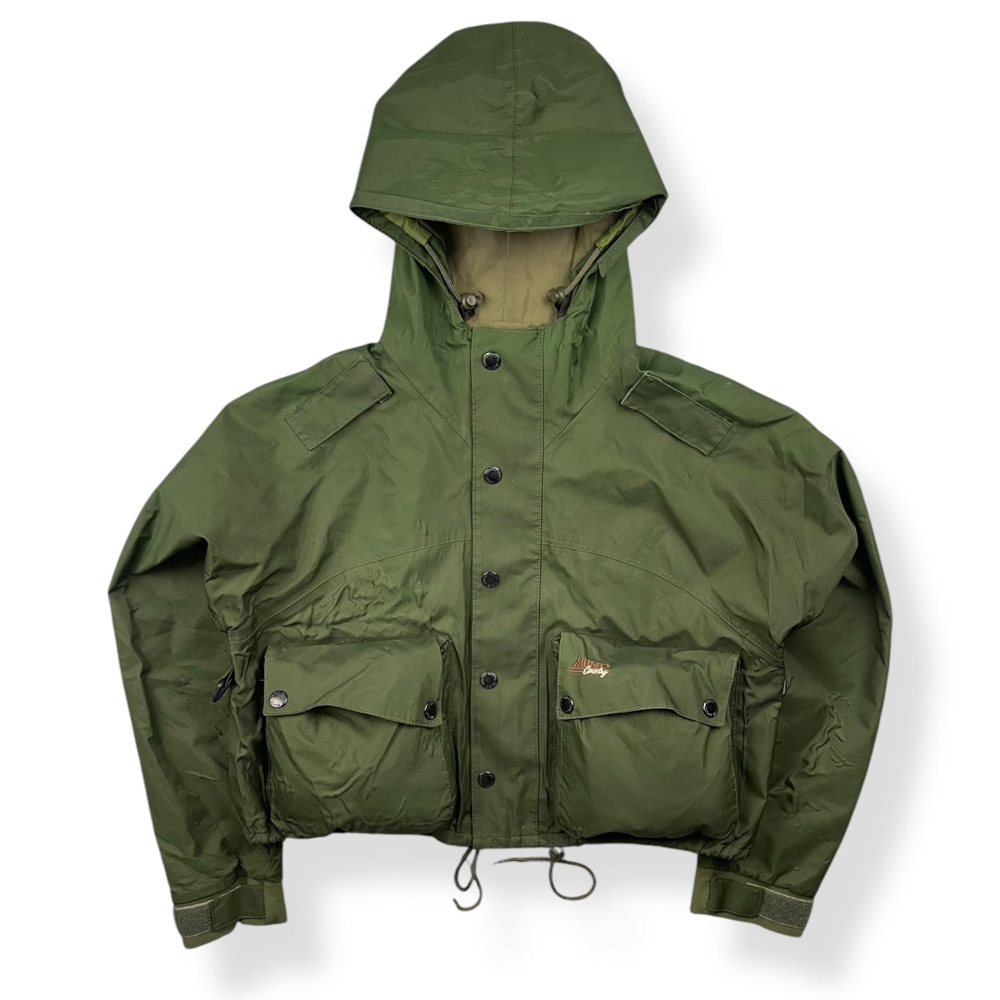 1998 Musto GoreTex Wading Jacket (M) | Default Title, Olive Green
