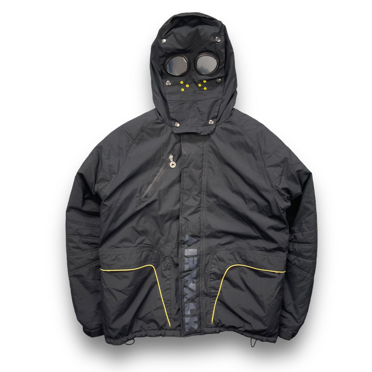 2000’s Airwalk Padded Nuclear Goggle Jacket (XXL) | XXL, Black
