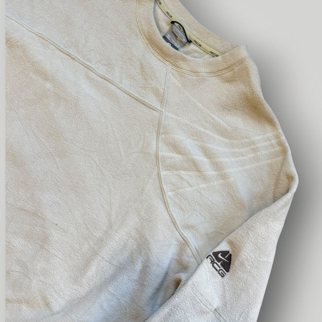 2000's Nike ACG Pullover Fleece XL | O/S, Cream