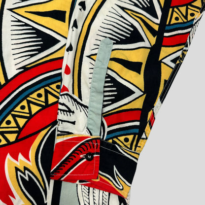 Moschino Jeans 1989 Angel & Devil Shirt - L (XL) | XL, Multicolor