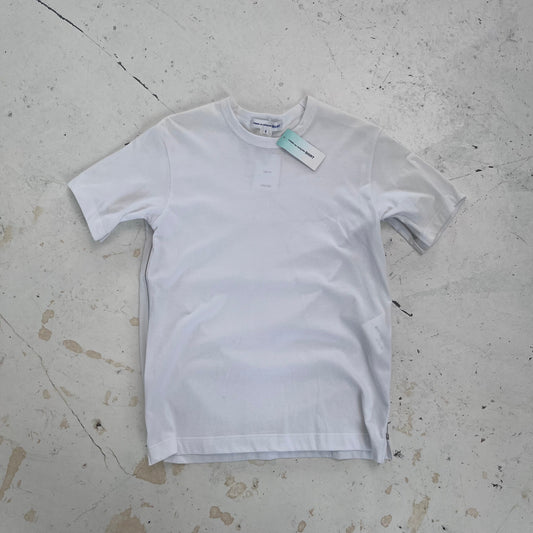 comme des garçons shirt zip tee | White, White