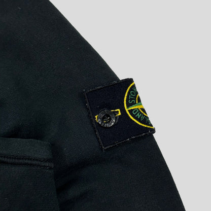 Stone Island AW20 Black Pullover Hoodie - M