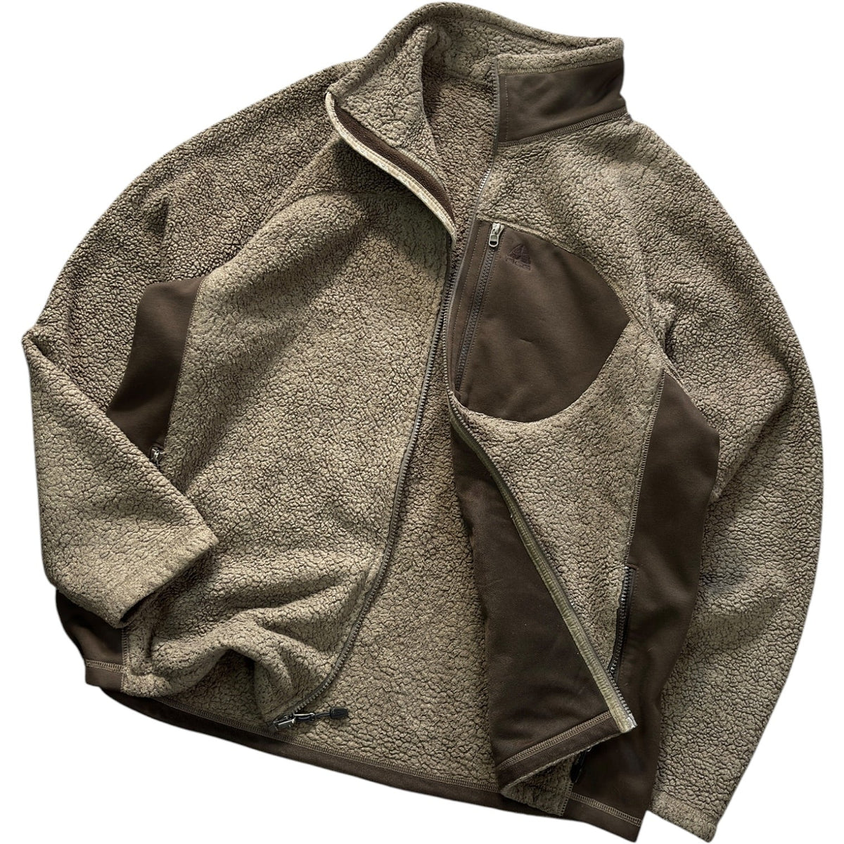 Nike ACG 00’s Two Tone Fleece Jacket XL | XL, Multicoloured