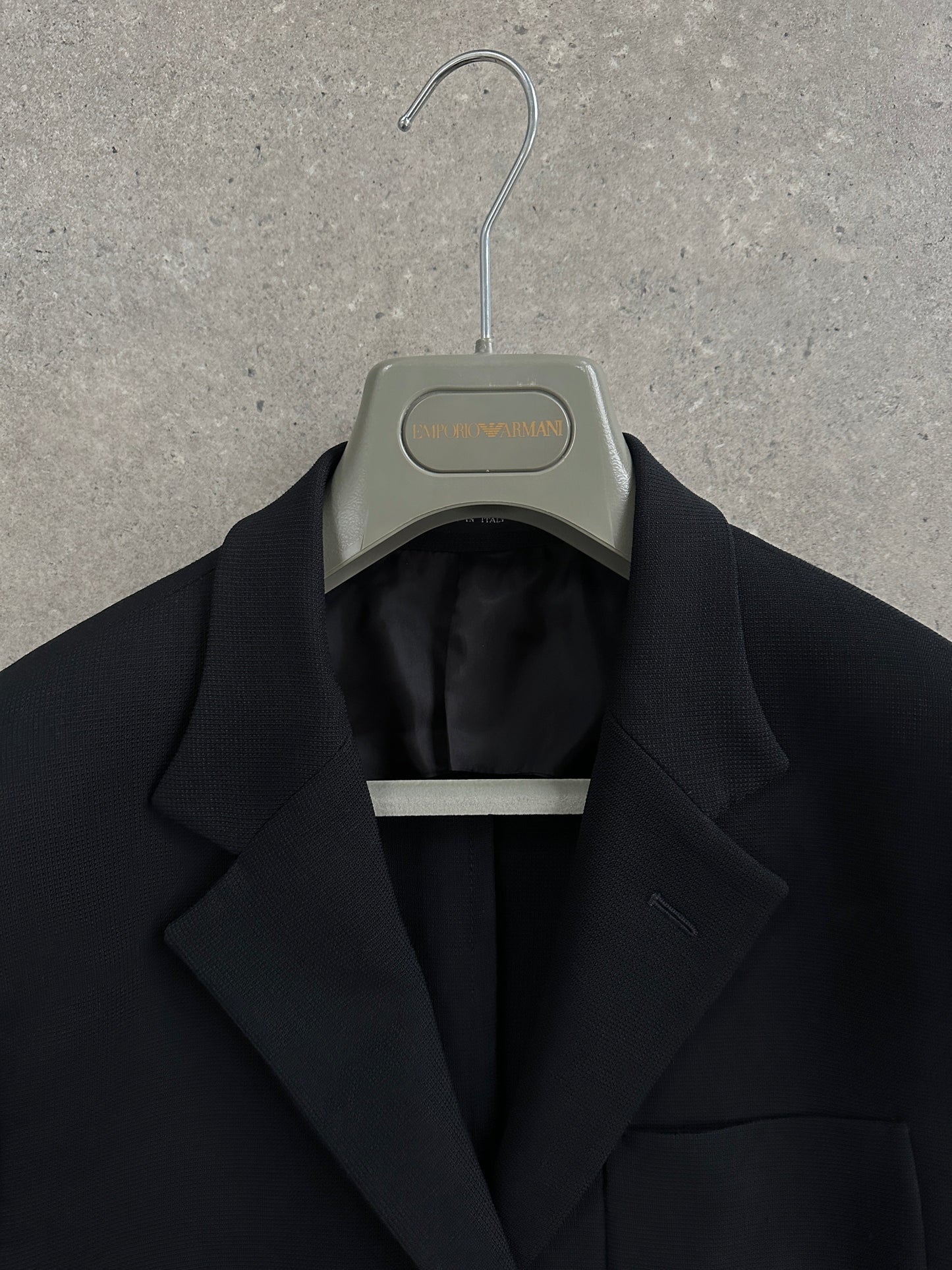 Emporio Armani 2000s Pure Wool Single Breasted Blazer - M