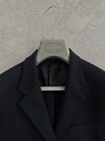 Emporio Armani 2000s Pure Wool Single Breasted Blazer - M