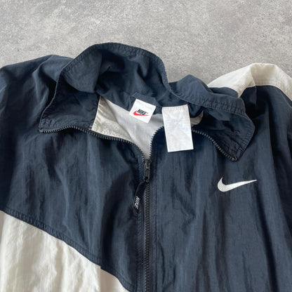 Nike 1990s lightweight embroidered waterproof shell jacket (XL)