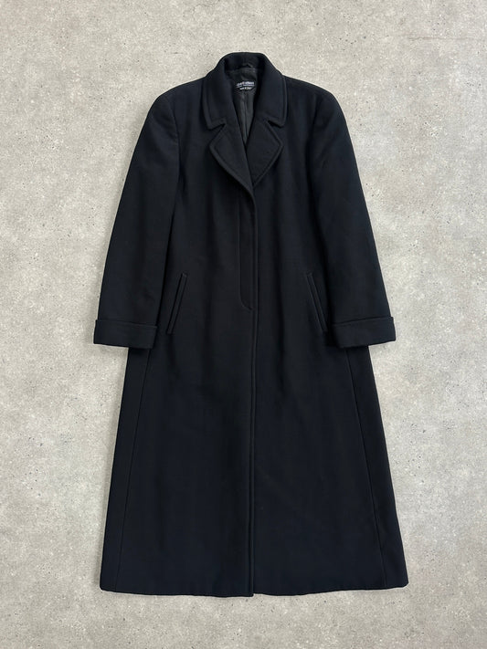 Giorgio Armani 1990s Pure Wool Floor Length Coat - M