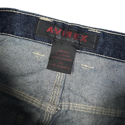 Avirex Jeans In Navy ( W32 )