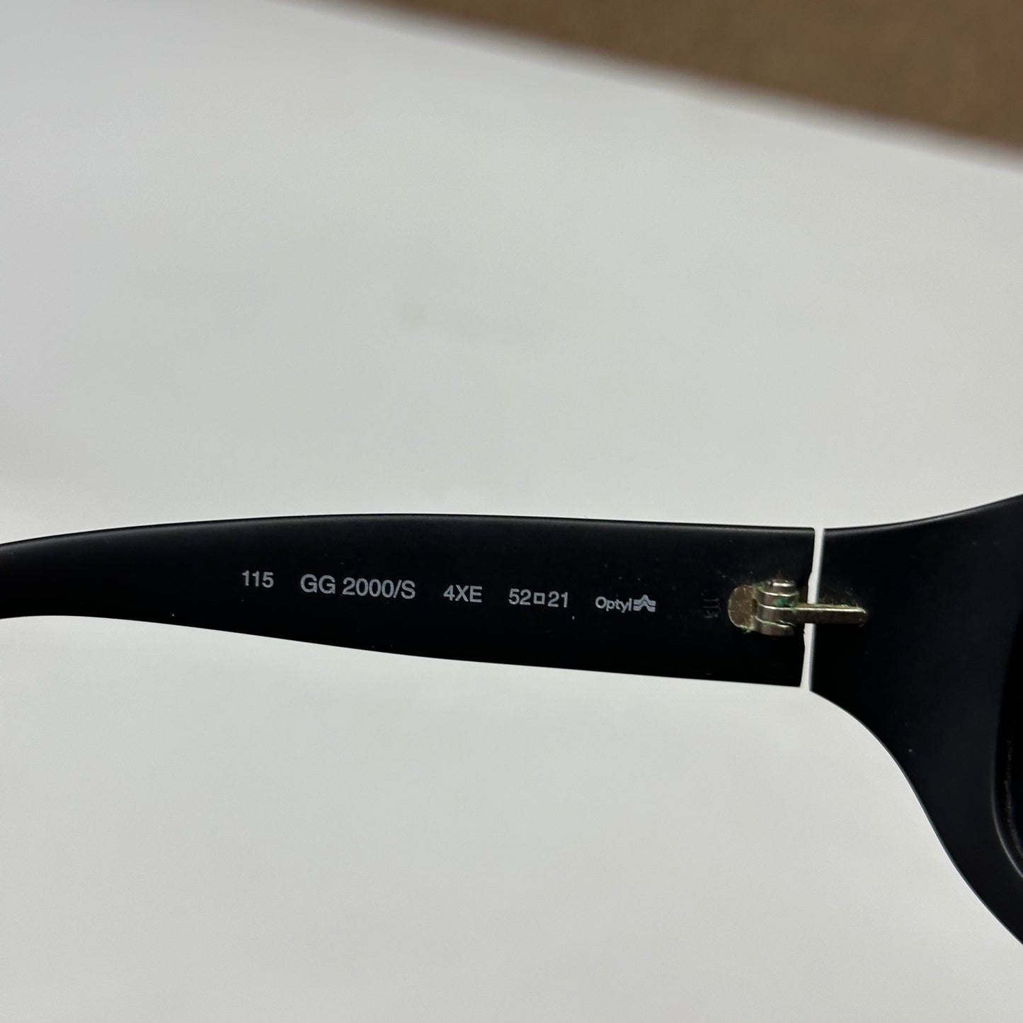 Gucci by Tom Ford 1999 Campaign Matte Sunglasses | O/S, Black