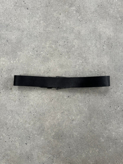 Armani Jeans 2000s Leather Logo Buckle Belt - W30-34