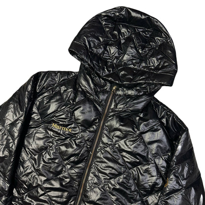 Marmot Diamond Stitch Down Puffer Jacket In Black (XL) | XL, Black