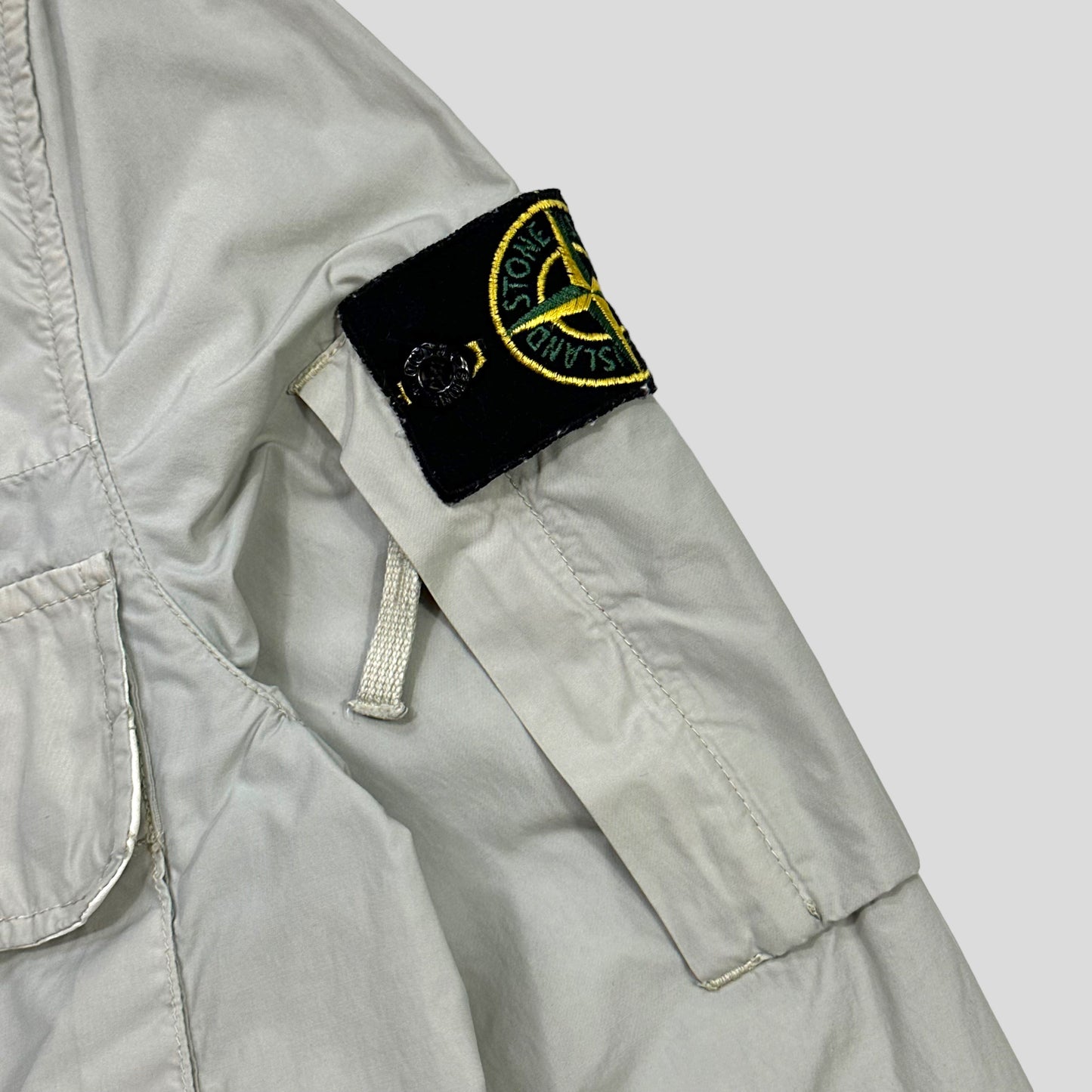 Stone Island SS09 Spalmatura Tri-Pocket Overshirt - S