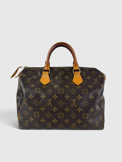 2002 Louis Vuitton Speedy 30 Handbag | O/S, Brown