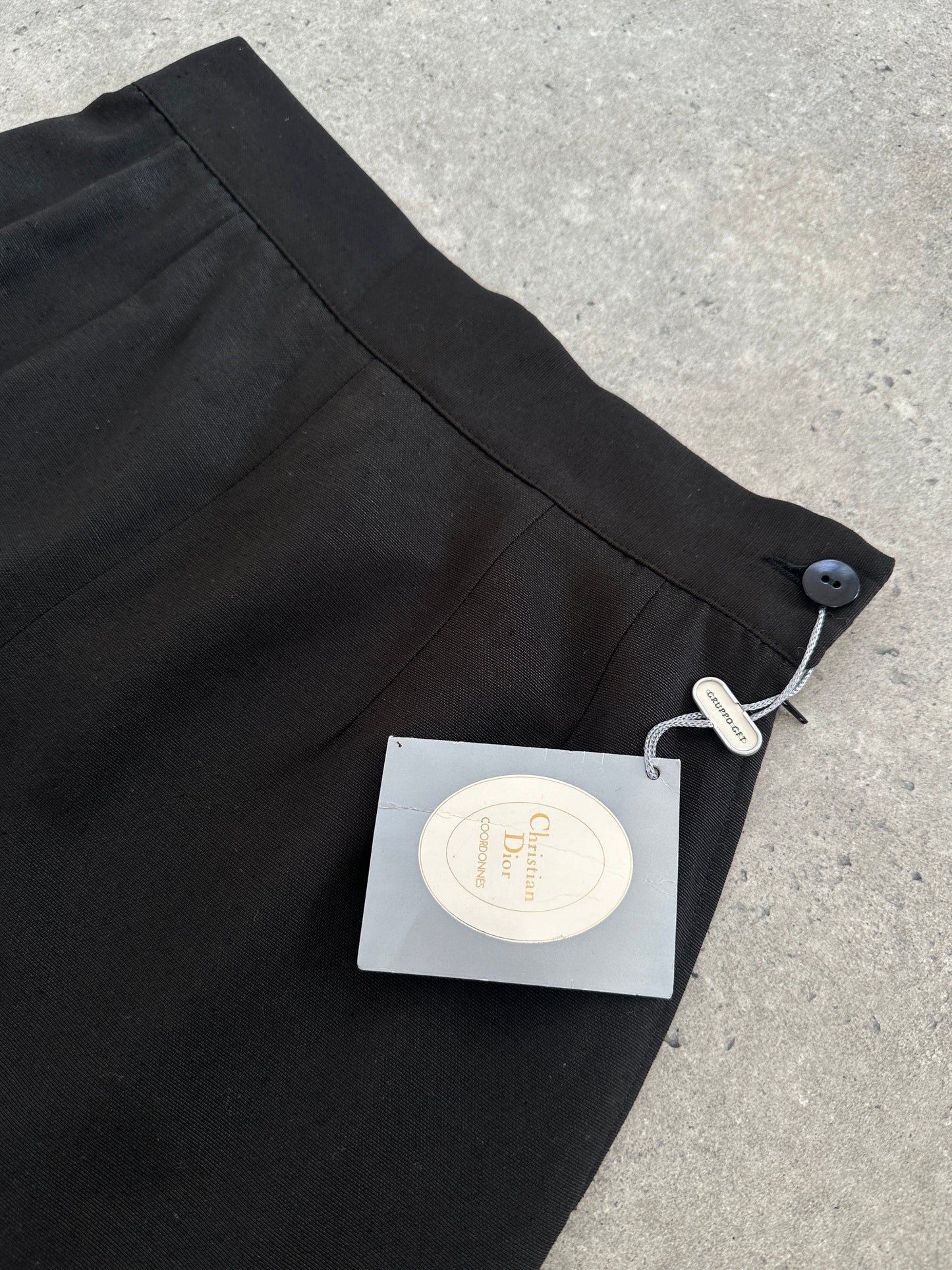 Christian Dior Coordonnes 1990s Silk Tapered Leg Trousers - W24