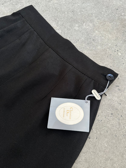 Christian Dior Coordonnes 1990s Silk Tapered Leg Trousers - W24