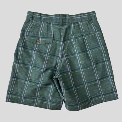 Junya Watanabe by CDG 2012 Checkered Mohair Wool Shorts - S