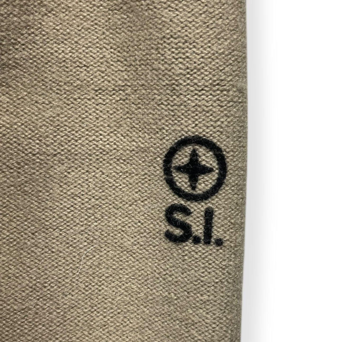FW2006 Stone Island Denims Knitted Jacket (XL) | Default Title, Beige