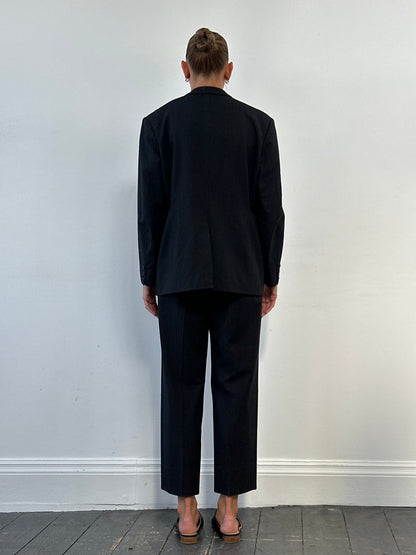 Vintage Wool Single Breasted Suit - 40R/W28