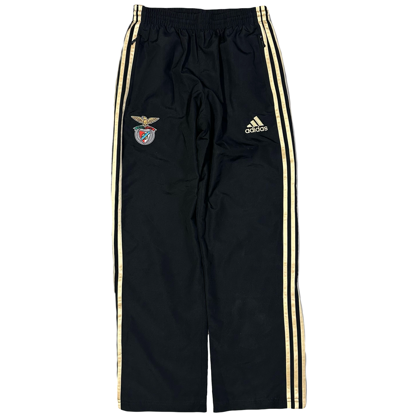 Adidas 2009/10 Benfica Tracksuit In Red & Black ( S )