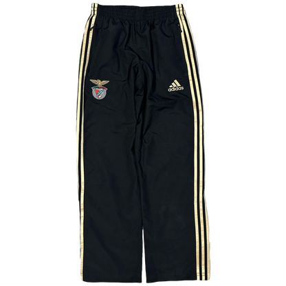 Adidas 2009/10 Benfica Tracksuit In Red & Black ( S )