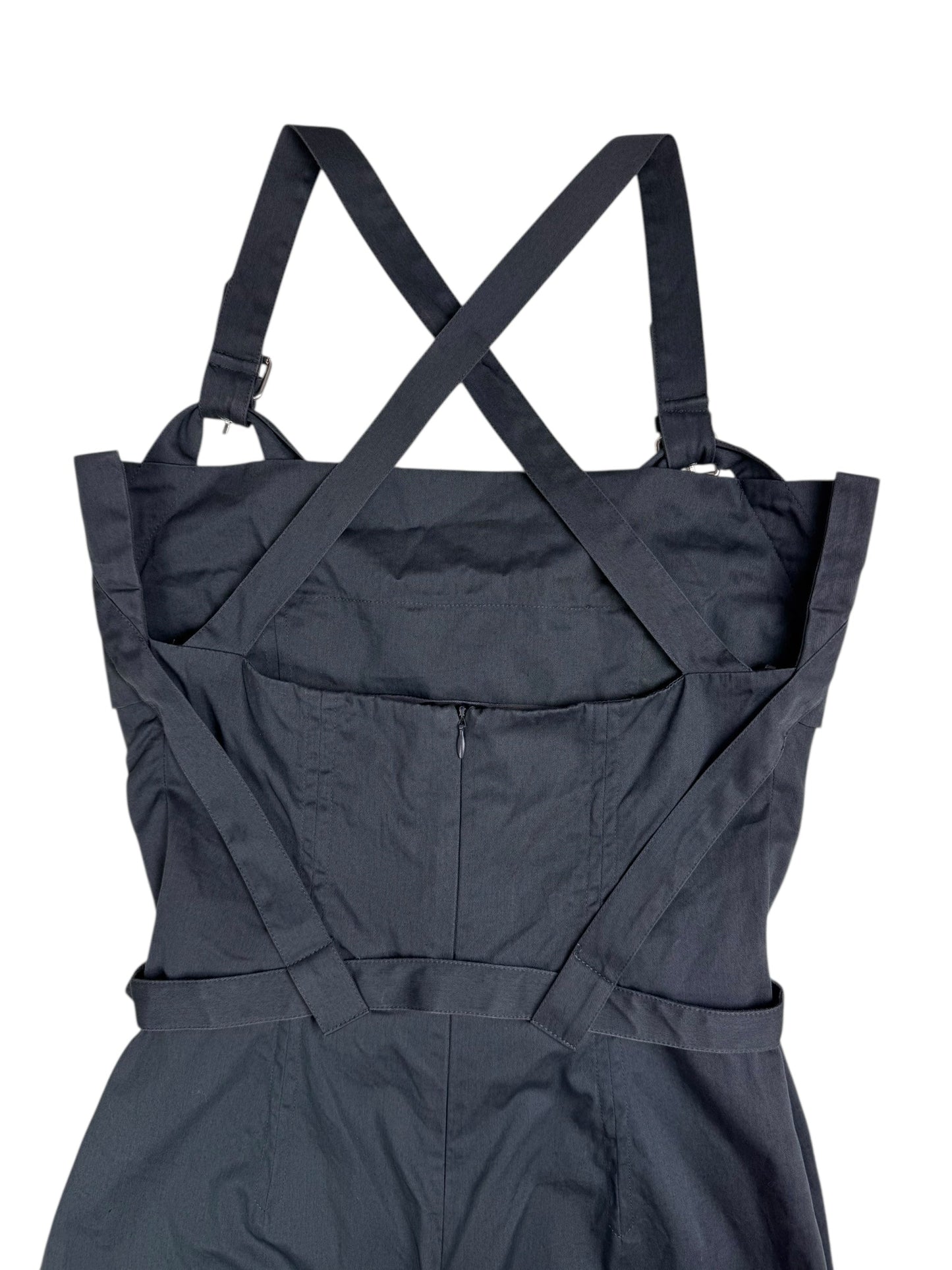 Vivienne Westwood F/W 2008 Red Label bondage dress | Grey, Multicoloured