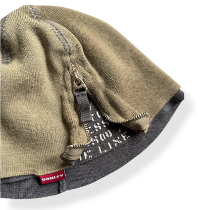 2000's Oakley Dual Layer Zipped Beanie | O/S, Multicoloured