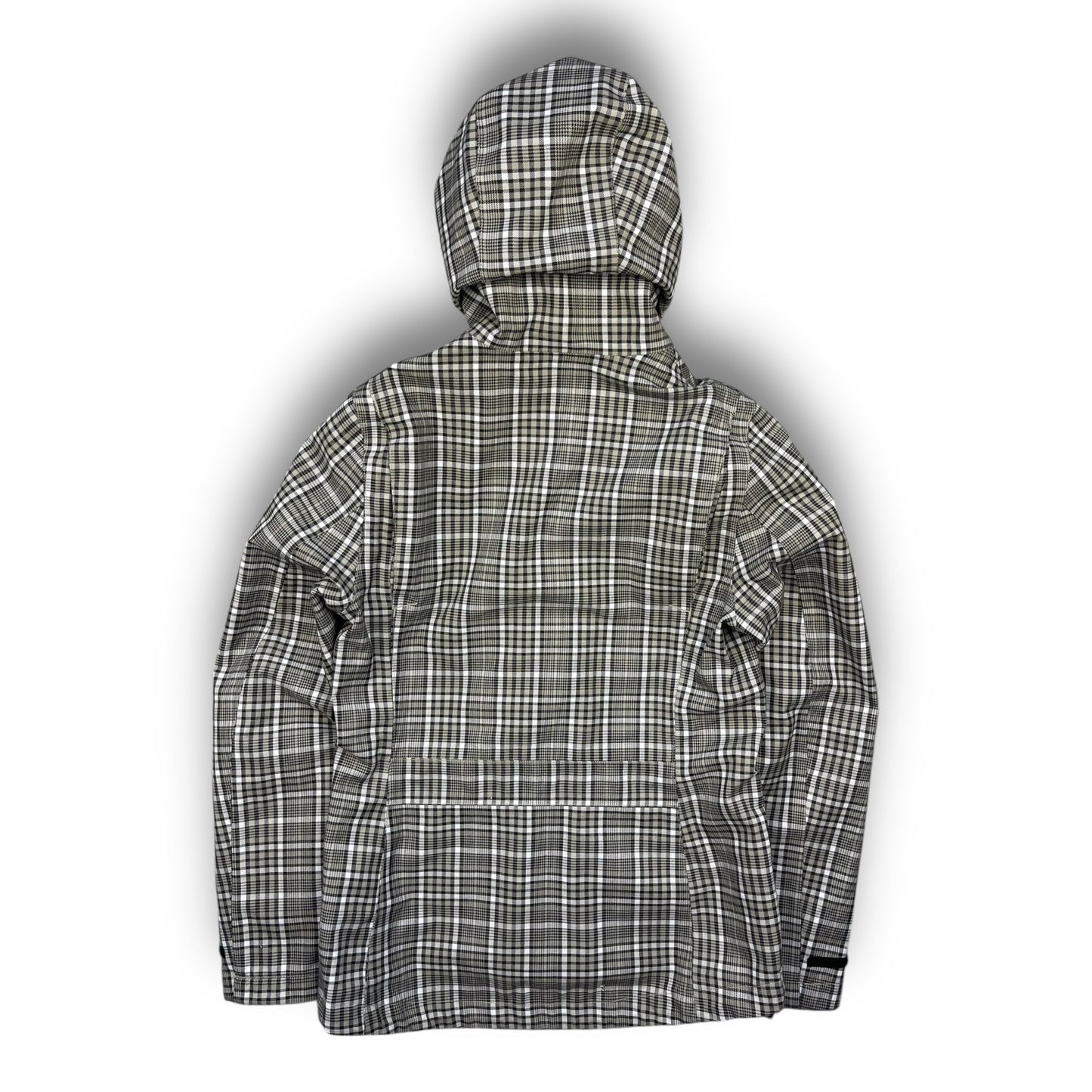 Helly Hansen Plaid Tech Jacket (XS) | Default Title, Black, White, Beige