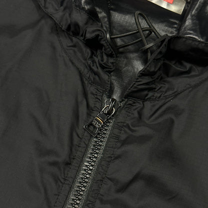 Prada Sport 2007 Nylon Ripstop Carbon Chest Logo Windbreaker Jacket - M | Default Title, Black