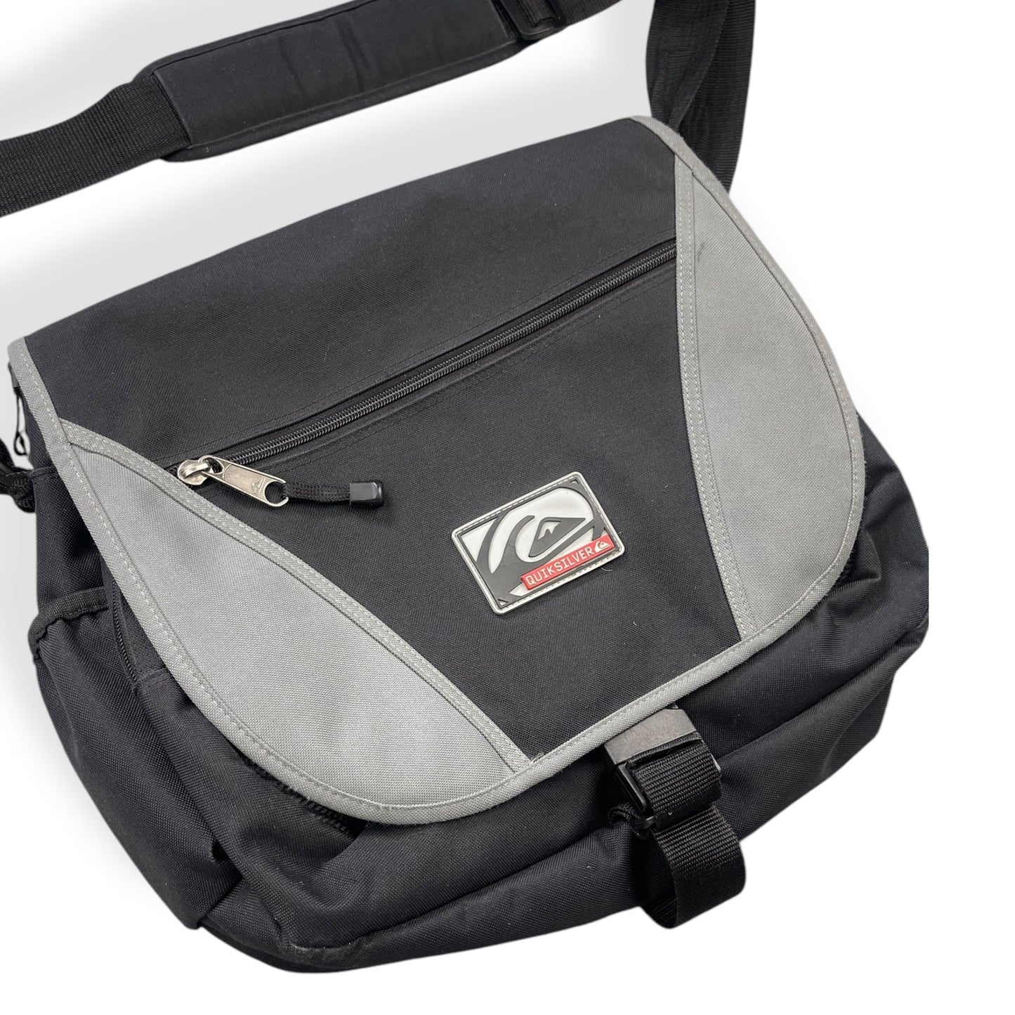 2000's Quiksilver Messenger Bag | O/S, Multicoloured