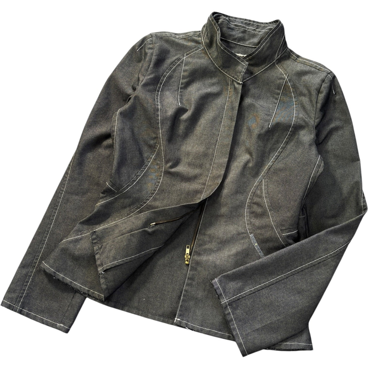Firetrap 2002 Contrast Stitch Articulated Jacket Size 8/10 | 8/10, Multicoloured