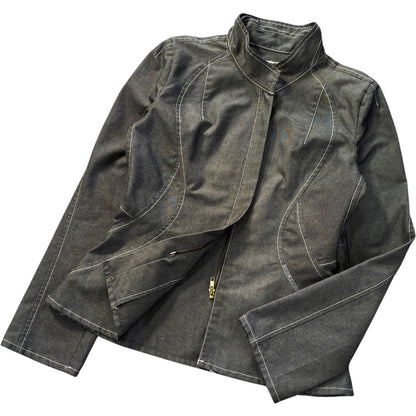 Firetrap 2002 Contrast Stitch Articulated Jacket Size 8/10 | 8/10, Multicoloured