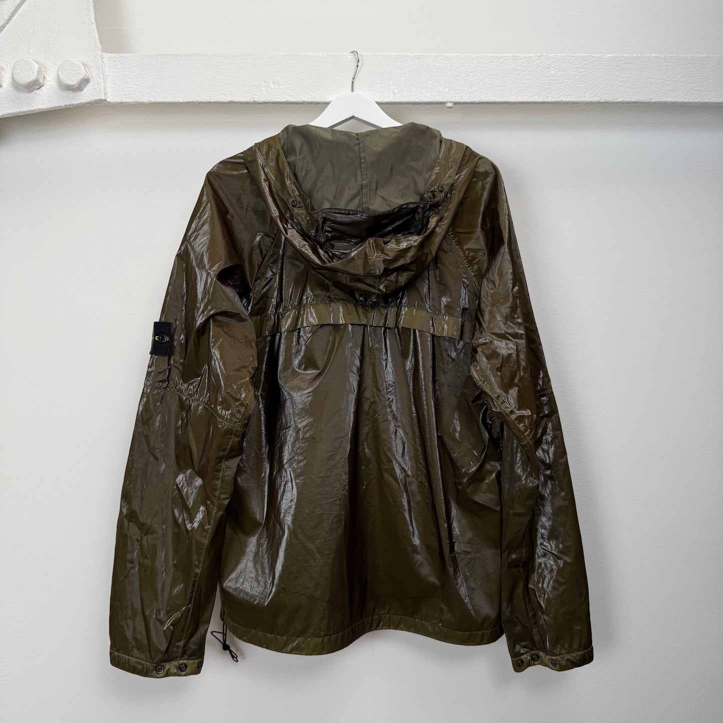 Stone Island SS2007 Prismatic Silk Jacket (XXL) | XXL, Olive