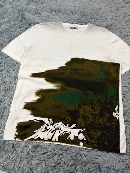 Prada Sport 2007 Unspoken Dialogue Graphic T-shirt - L/XL | O/S, White