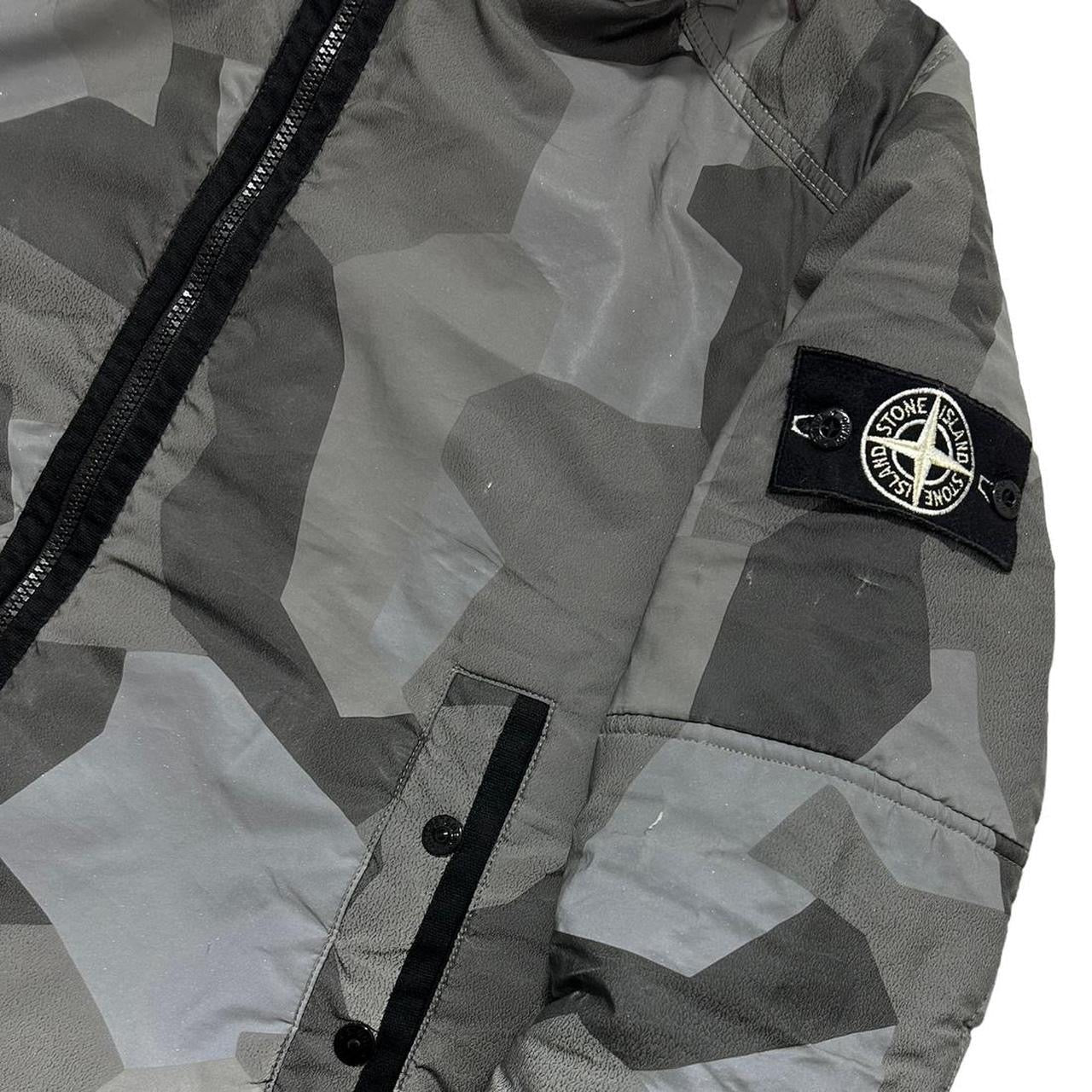 Stone Island Reflective Camouflage Jacket